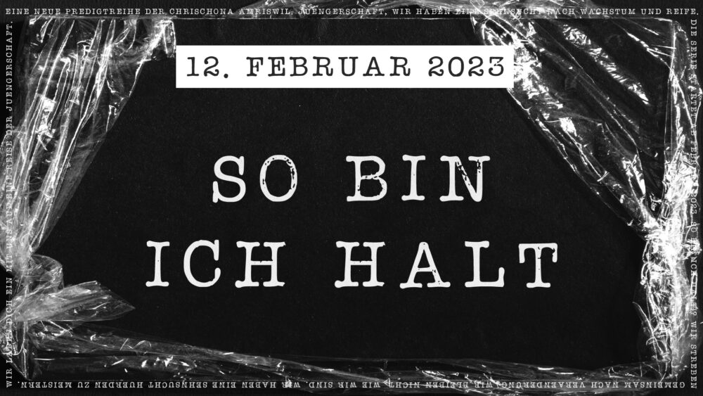 So bin ich halt Image