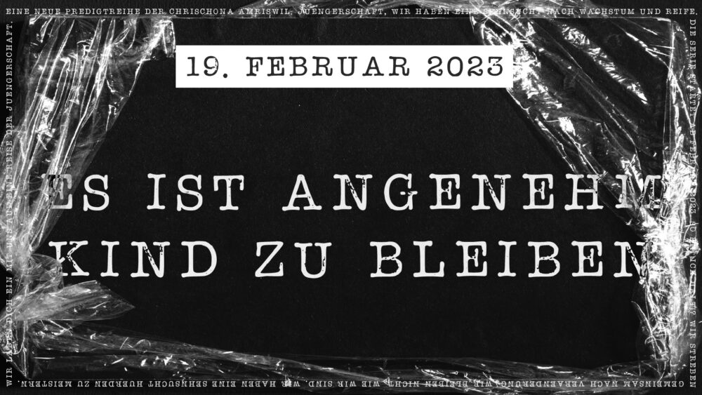 Ein Kind bleiben? Image