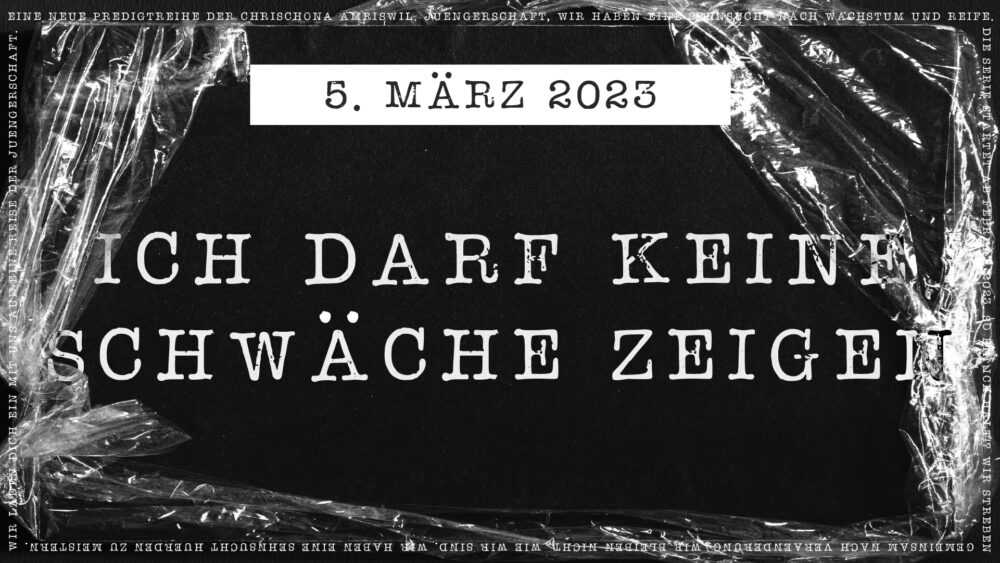 Ich darf keine Schwäche zeigen Image