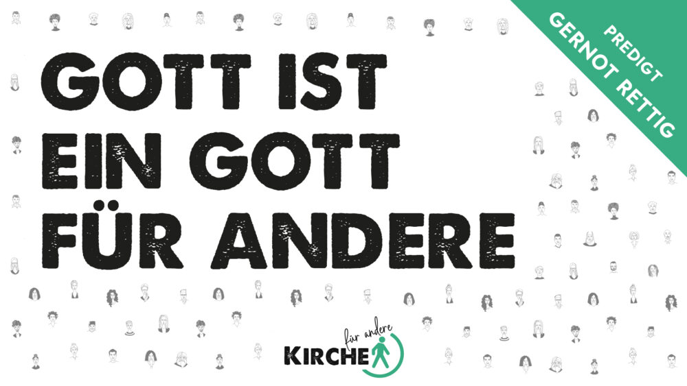 Gott ist ein Gott für andere Image