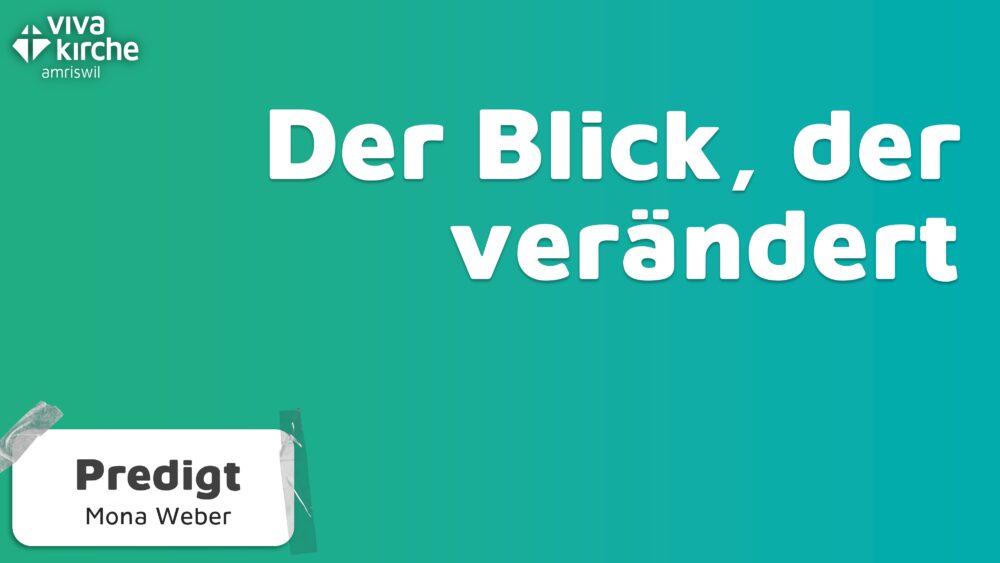 Der Blick der verändert Image